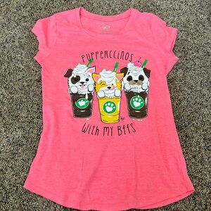 Super cute puppy soft tee